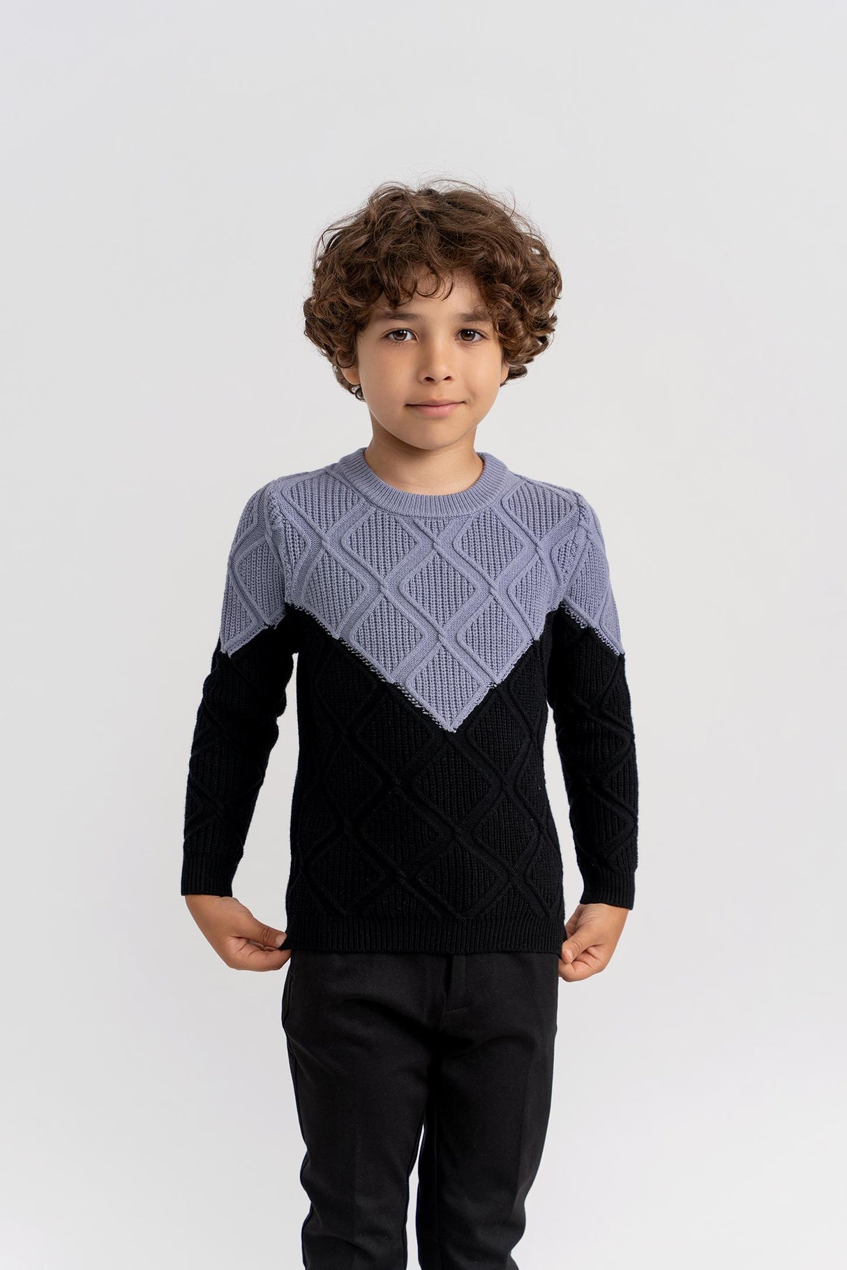 Mr. Mr. Boys Big Diamond Sweater - WB5CY2768