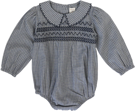 Analogie by Lil Legs Plaid Edition Collection Baby Girls Romper - AF26R608