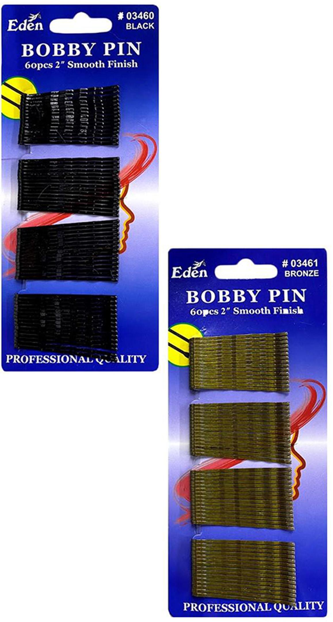 Eden 2 Inch Bobby Pins 60 Pack - 03460/03461