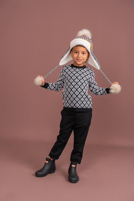 Mr. Mr. Boys Jaquard Sweater - WB4CY2468