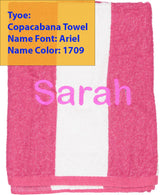 Copacabana Striped Beach Towel