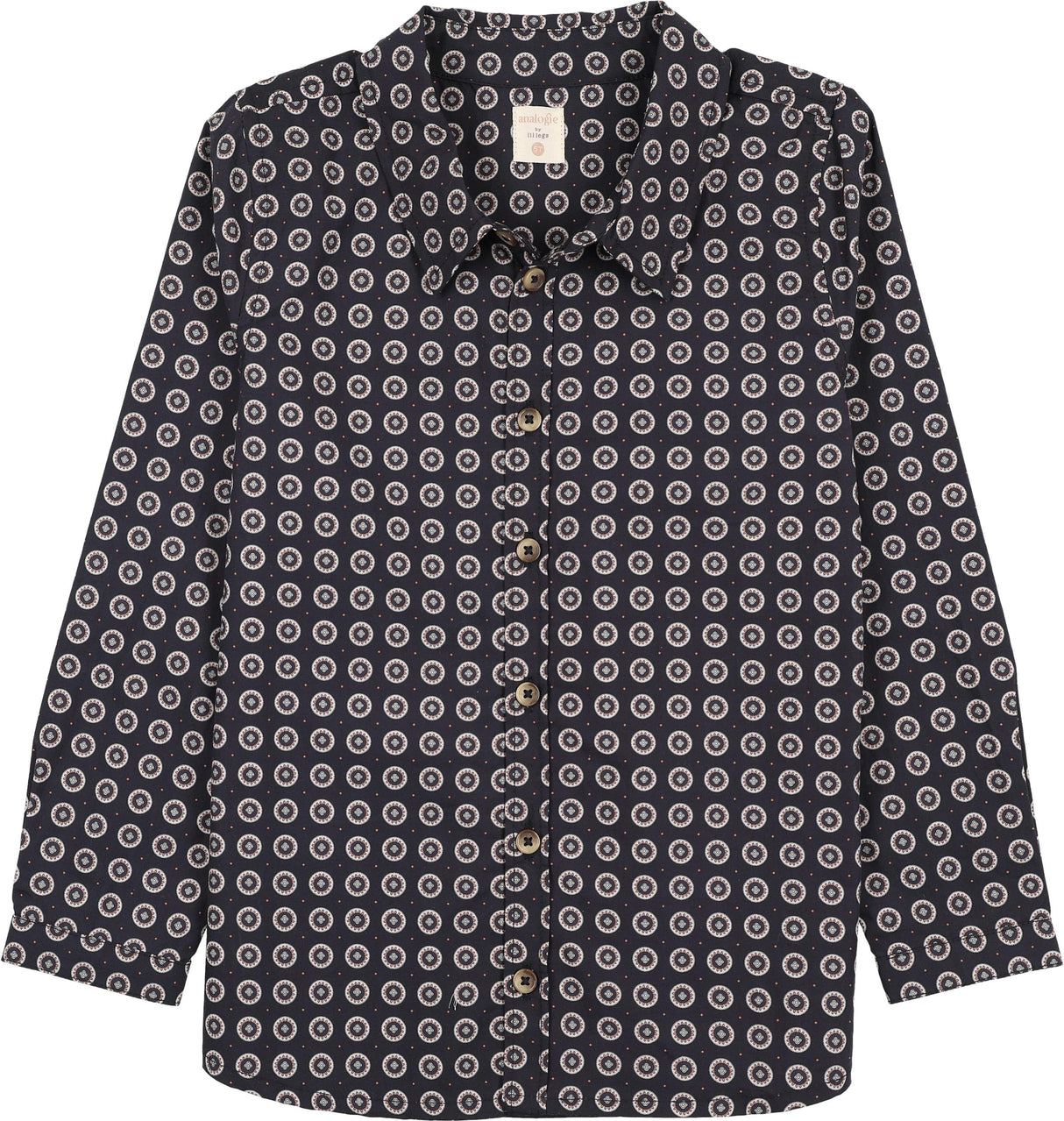 Navy Print