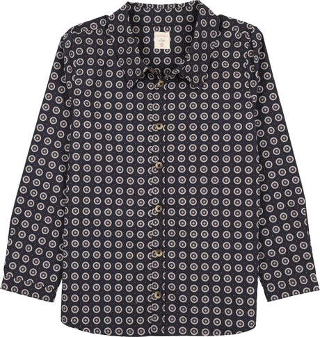 Navy Print