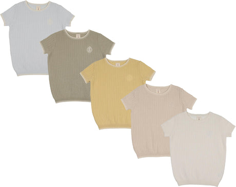 Analogie by Lil Legs Signature Collection Boys Short Sleeve Sweater - SKCSW