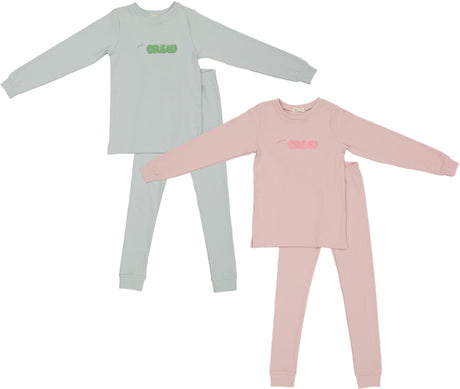 Crew Lounge Boys Girls Cotton Pajamas - SG3125