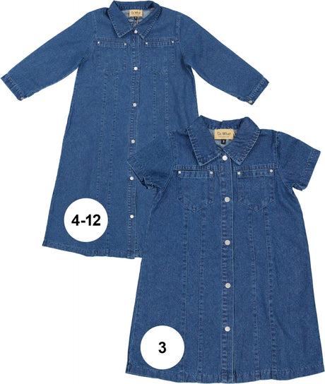 So What Girls Denim Dress - SB6CY2922D