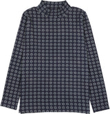 Navy Print