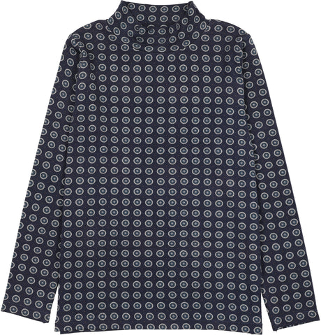 Navy Print