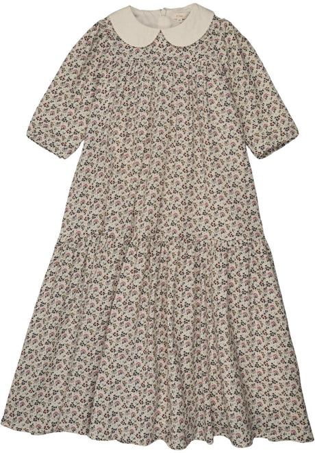 Lil Legs Dressy Loungewear Collection Girls Botanical 3/4 Sleeve Maxi Robe - BTMQ