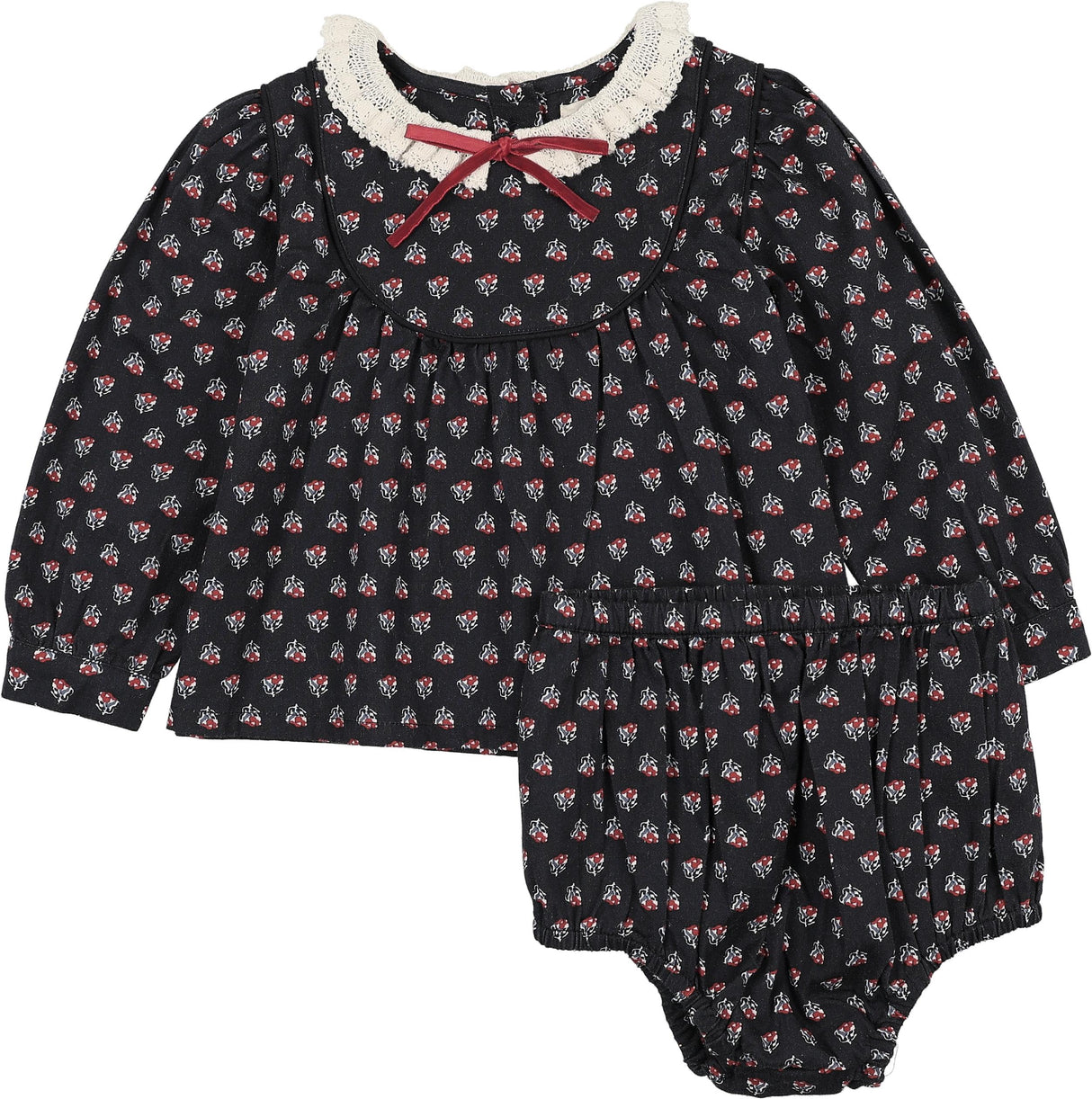 Navy Print