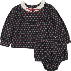 Navy Print
