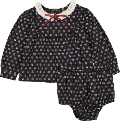 Navy Print