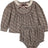 Oxford Tan Print
