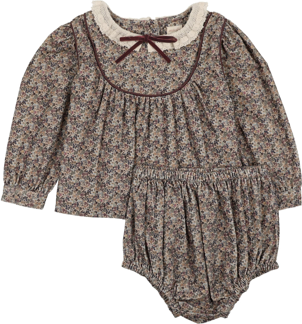 Oxford Tan Print