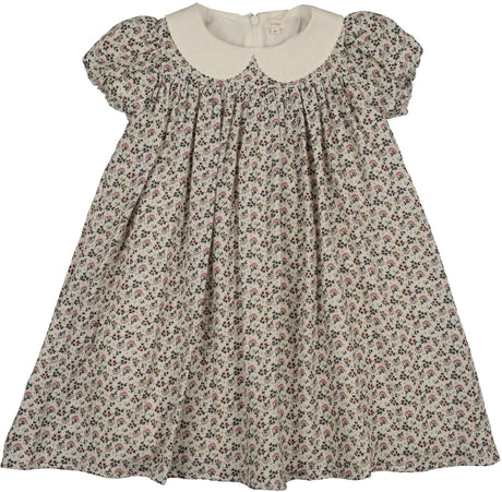 Lil Legs Dressy Loungewear Collection Girls Short Sleeve Botanical Maxi Robe - BTSS