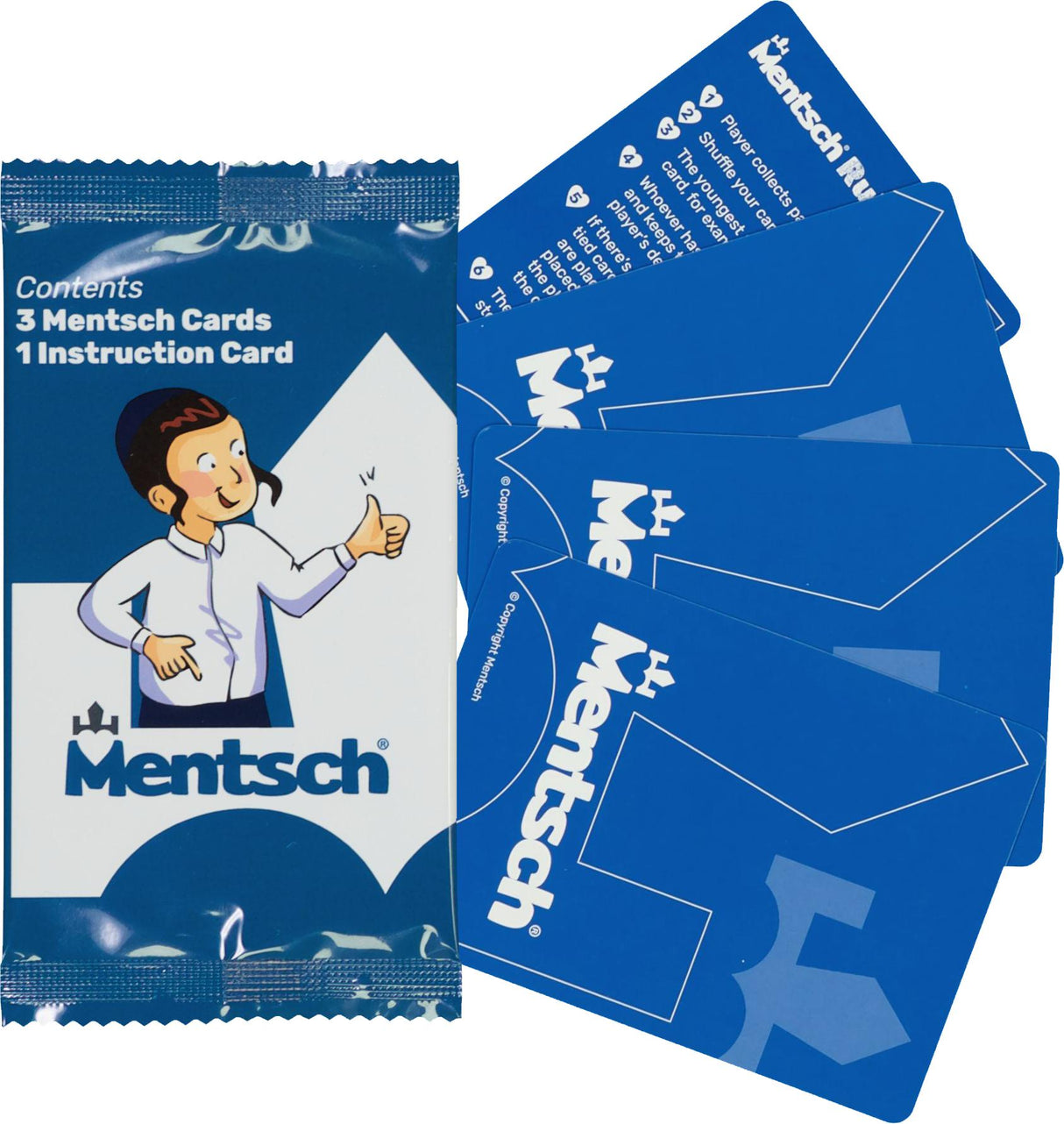 Mentsch Playing Cards 3 Pack