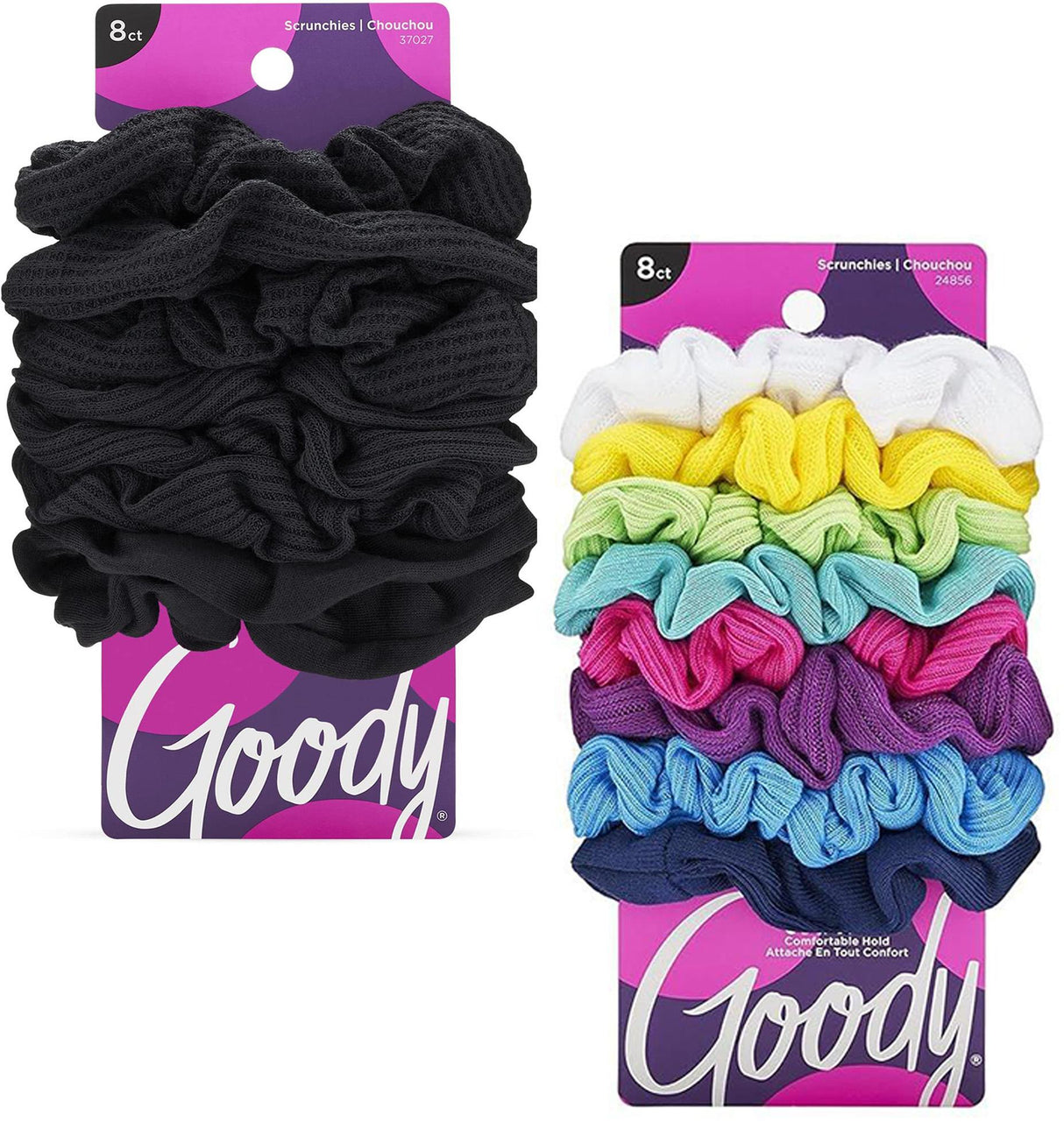 Goody Ouchless Hair Scrunchies 8 Pack - 24856/37027