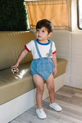 Lil Legs Camp Scouts Collection Baby Boys Pocket Suspender Bloomers - PSBL