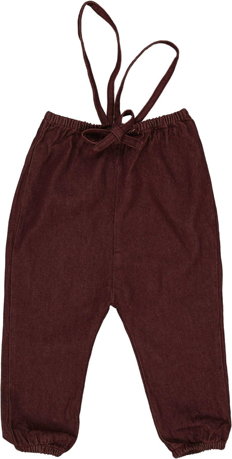 Burgundy Denim