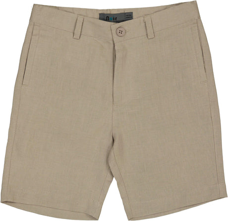 Mocha Noir Boys Dress Shorts - ASCP840B