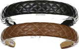 Keshet Girls Quilted Leather Headband - HB2410