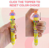 Bazic 10 Color Magical Fantasy Pen - 17000