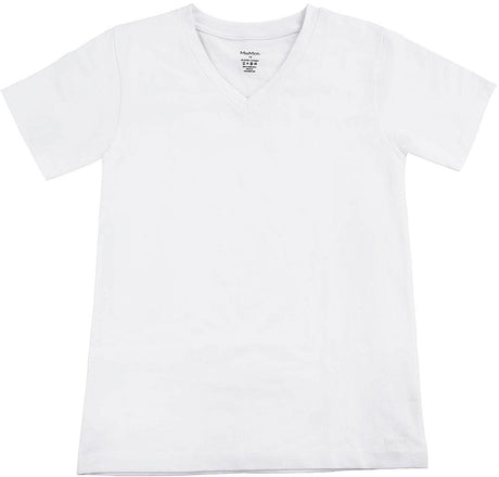 Memoi Boys Short Sleeve V-Neck Undershirts - 3 Pack - MKU1200