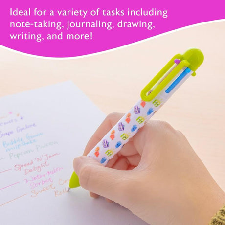 Bazic 6 Color Scented Pen - 1715