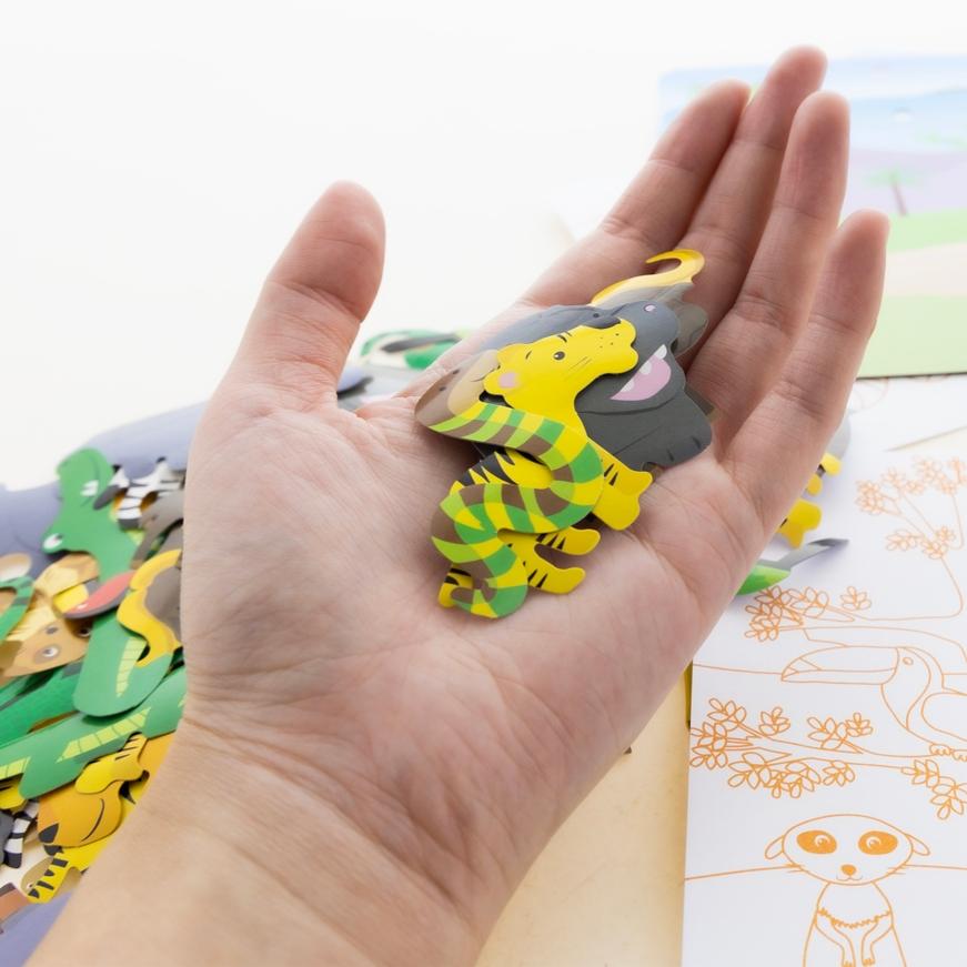 Bazic Animal Activity Sheets & Stickers - 3861