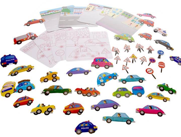 Bazic Cars Activity Sheets & Stickers - 3860
