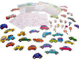 Bazic Cars Activity Sheets & Stickers - 3860