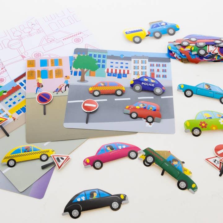 Bazic Cars Activity Sheets & Stickers - 3860