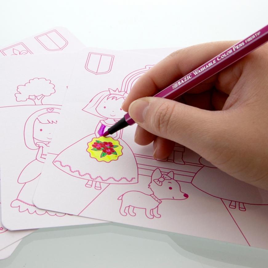 Bazic Princess Activity Sheets & Stickers - 3863