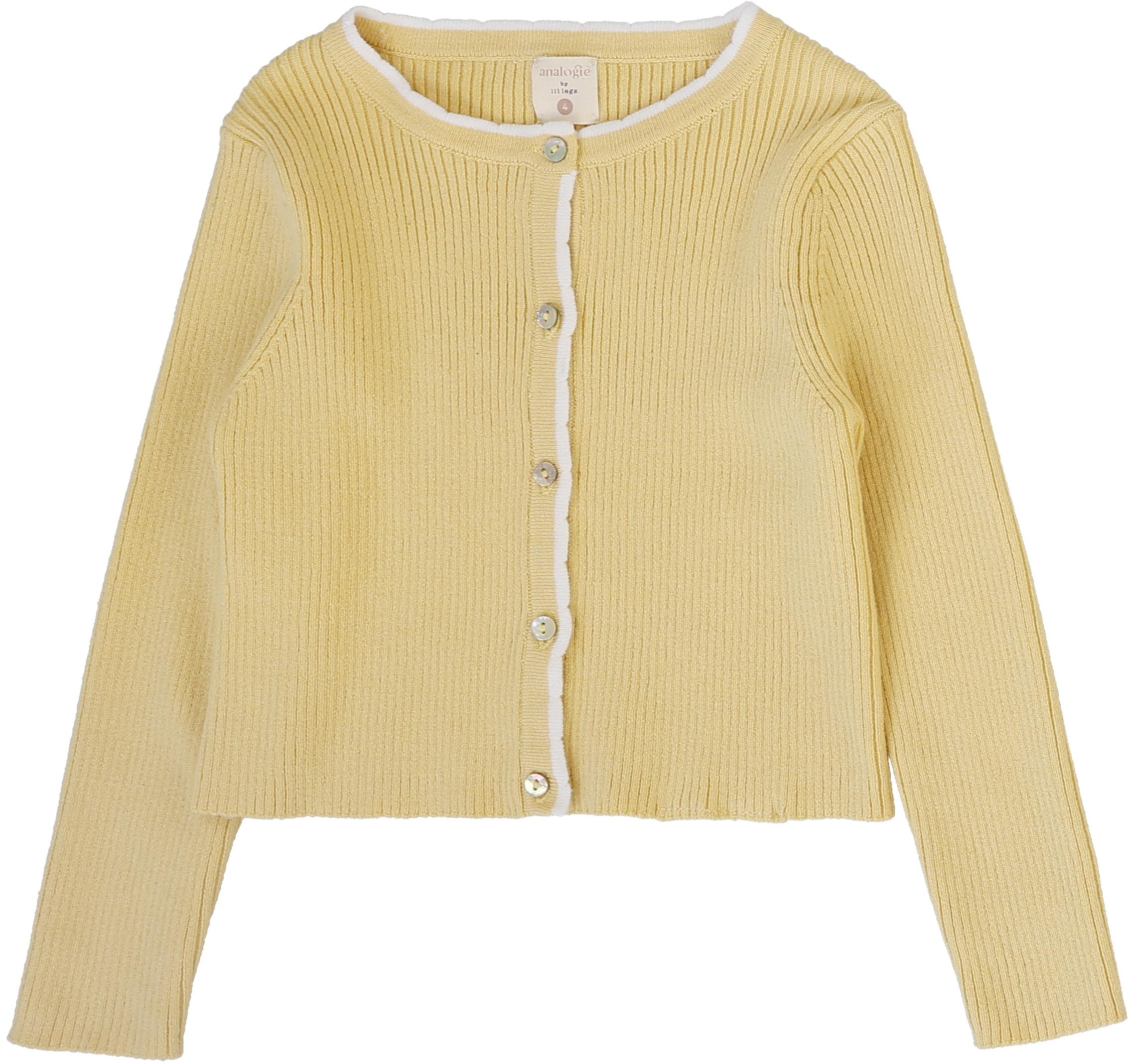 Analogie by Lil Legs Signature Collection Girls Scallop Rib