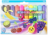 Bazic Washable Scented Marker 10 Pack - 1286