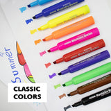 Bazic Washable Scented Marker 10 Pack - 1286