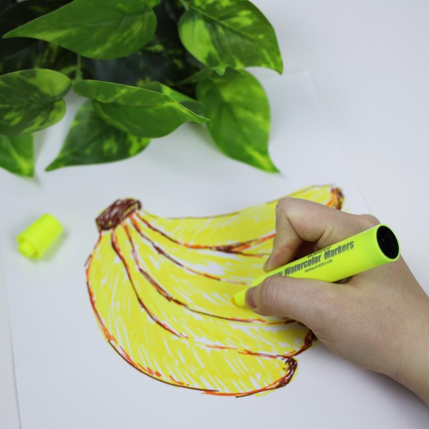 Bazic Washable Scented Marker 10 Pack - 1286