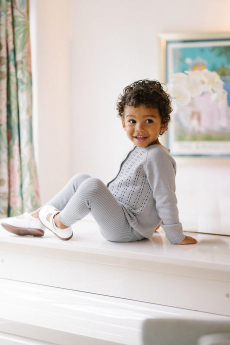 Analogie by Lil Legs Signature Collection Baby Boys Girls Cardigan Knit Outfit - ACKS
