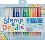 ooly Stamp-A-Doodle Double-Ended Markers 12 Pack - 130-100