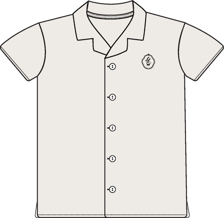 Analogie by Lil Legs Signature Collection Boys Linen Grandpa Short Sleeve Dress Shirt - SLGSH