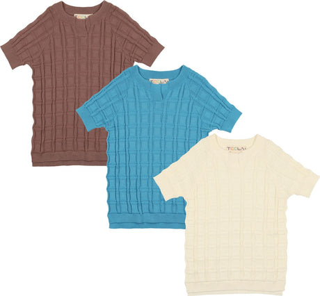 Teela Boys Sweater - Short Sleeve - SBT16-21