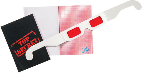 ShirtStop Top Secret Confidential Spy Notebook - 70736