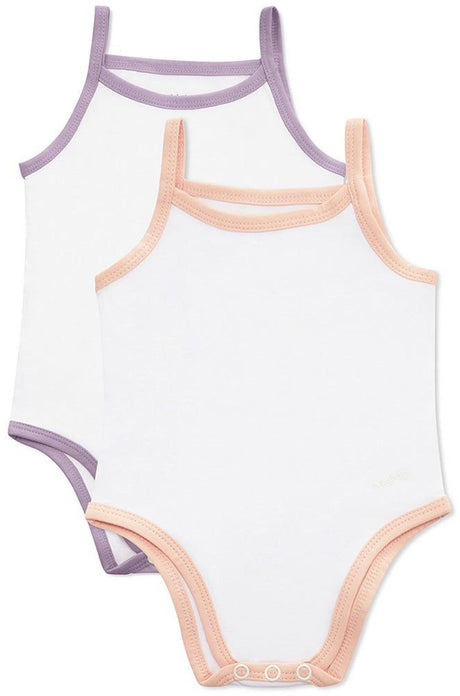 Memoi Baby Boys Girls Sleeveless Bodysuit - 2 Pack - MKU2000