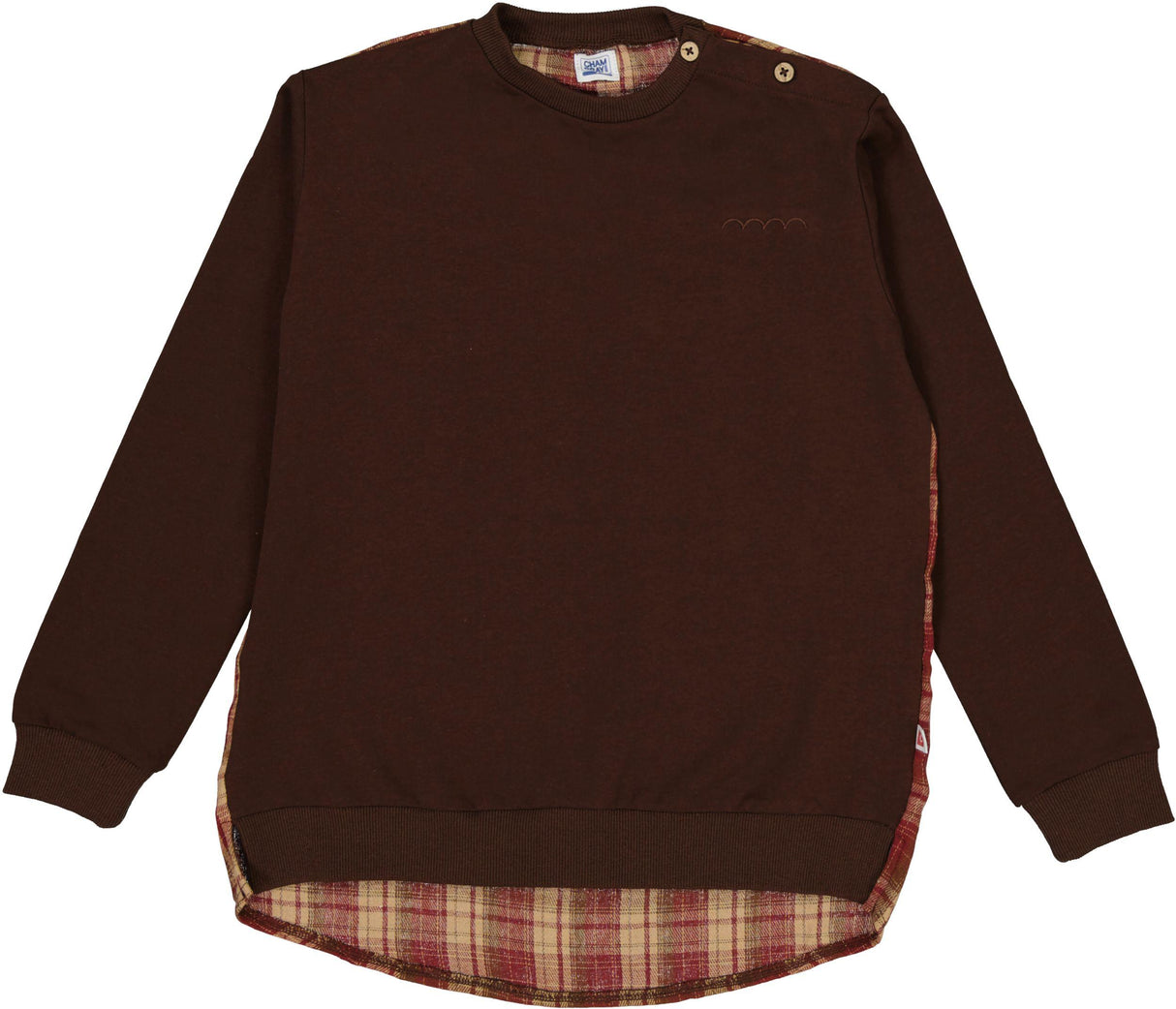 Chambray Boys Sweatshirt - AW109