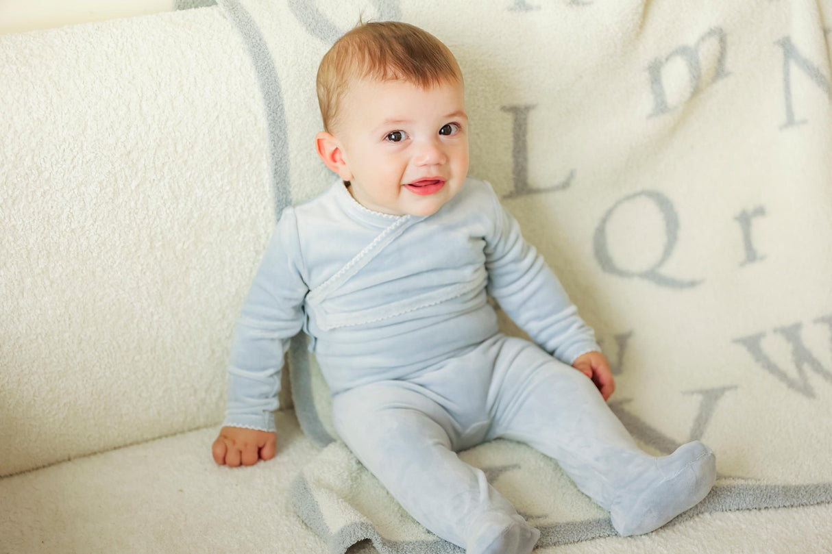 Little Fragile Baby Boys Girls Bamboo Cotton Wrap Footie & Beanie Set - WB6CP7472