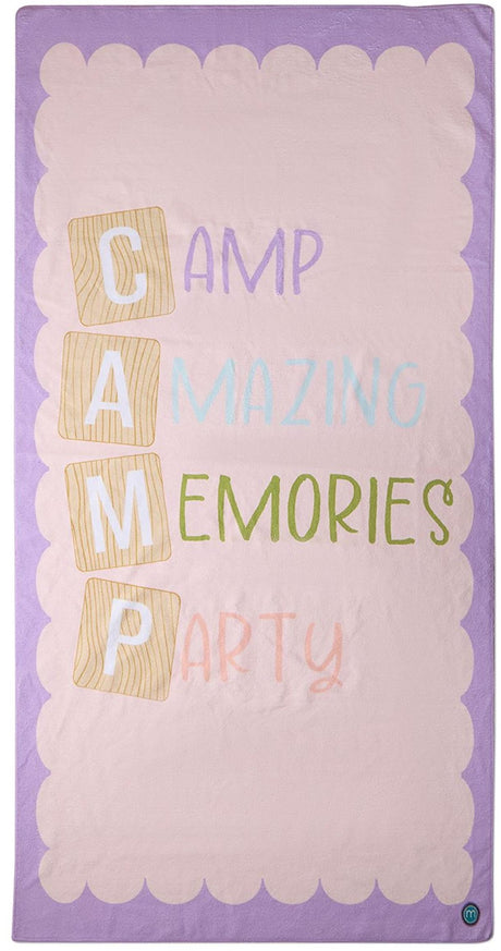 Memoi Camp Party Beach Towel - MAC-052