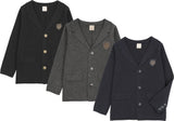 Analogie by Lil Legs Signature Collection Boys Crest Knit Blazer - AF26S538