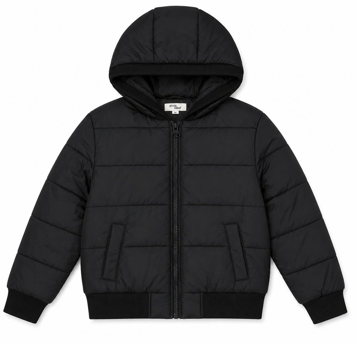 Pixie Label Boys Girls Quilted Bomber Jacket - 10096