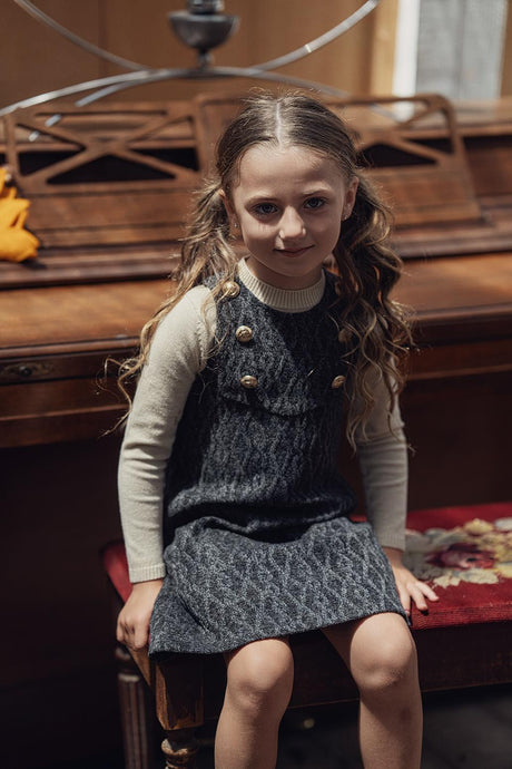 The Umbrella Academy Girls Cable Knit Jumper - WB4CY2408J