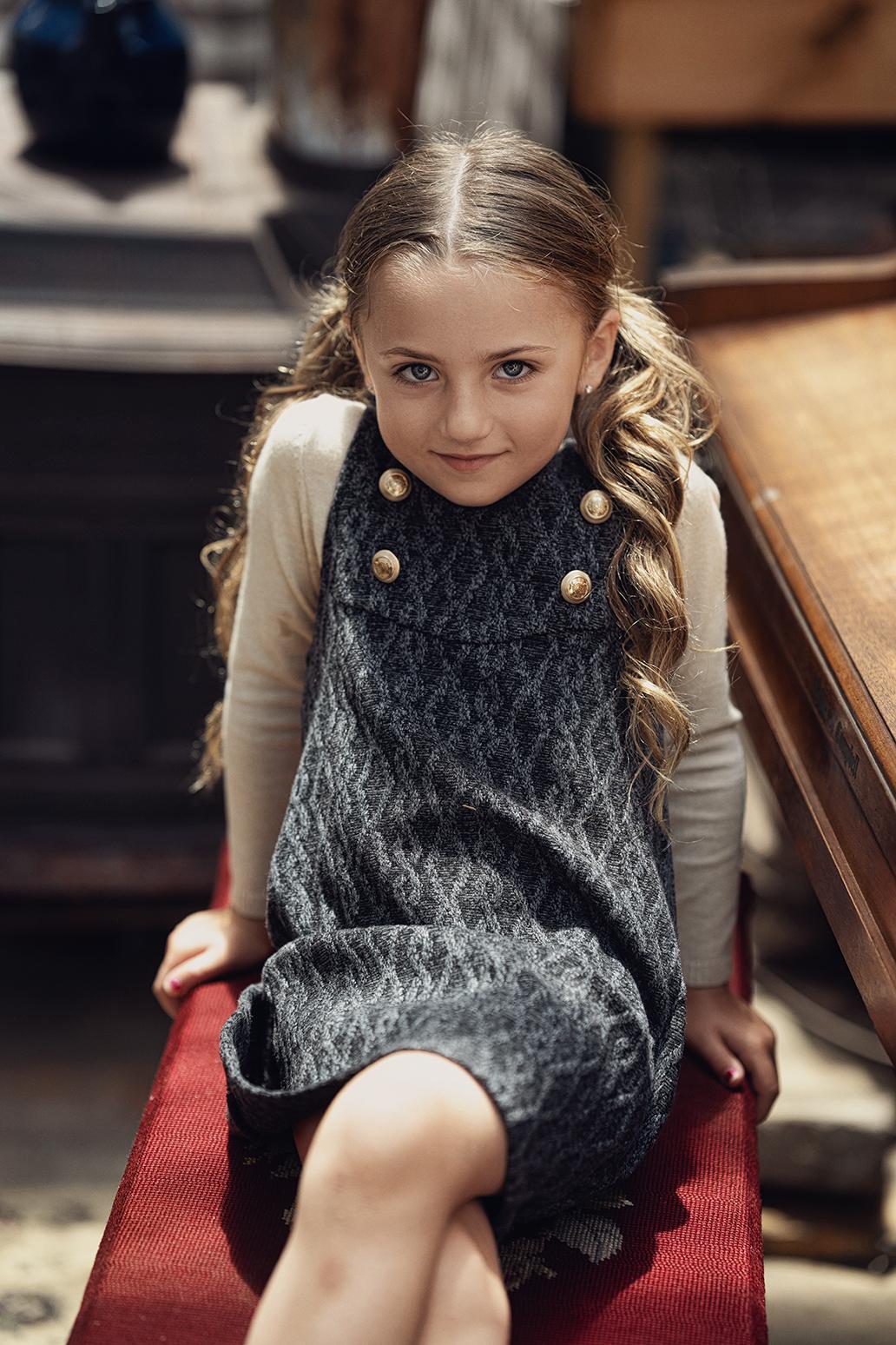 The Umbrella Academy Girls Cable Knit Jumper - WB4CY2408J